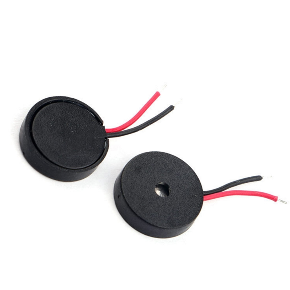 10mm*3mm piezo transducer for telephone ringer with leads