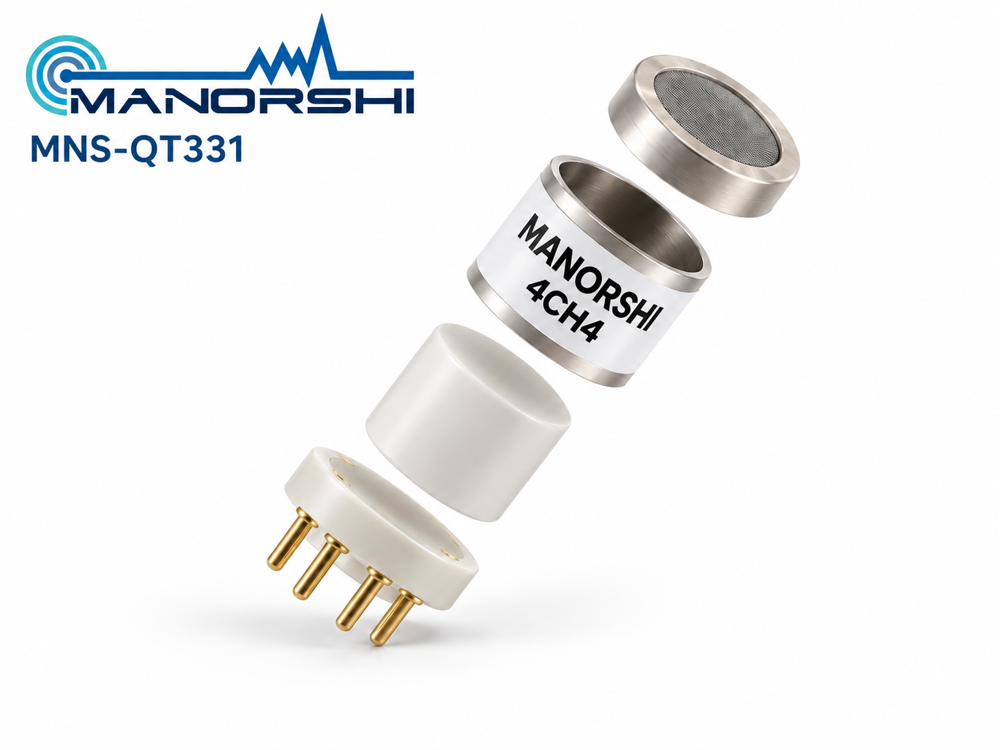 NDIR Methane CH4 Gas Sensor 0-100%LEL with UART Output