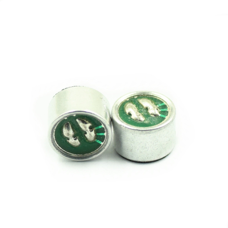 High sensitivity smallest component electret condenser microphone