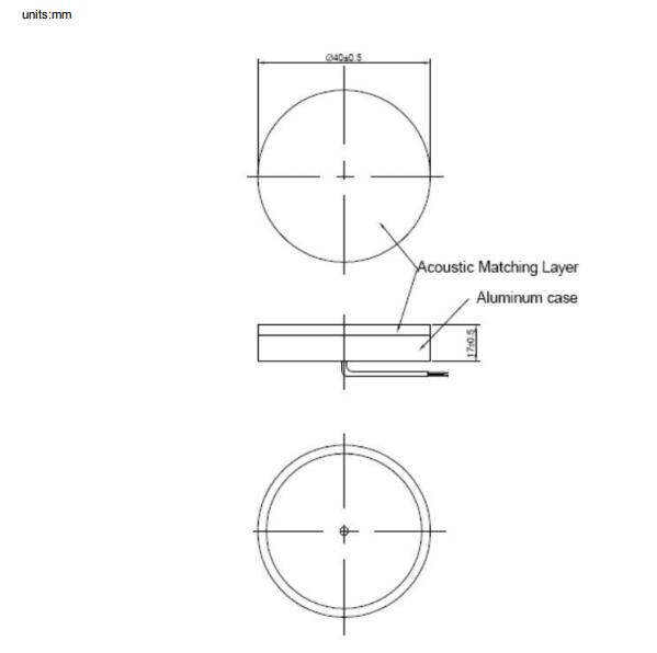 100KHz High Frequency Ultrasonic Sensor Transducer - Manorshi