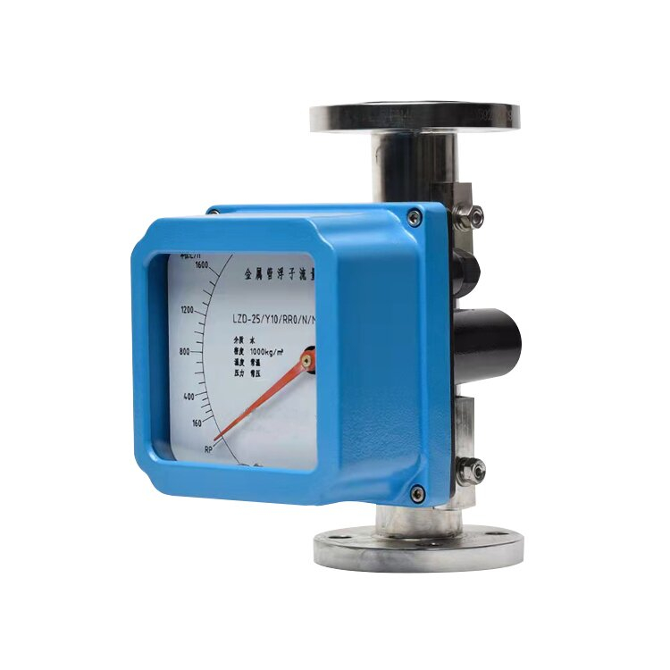 Digitaler Wasserdurchflussmesser, mechanische Anzeige, Metallrohr-Schwimmer-Rotameter